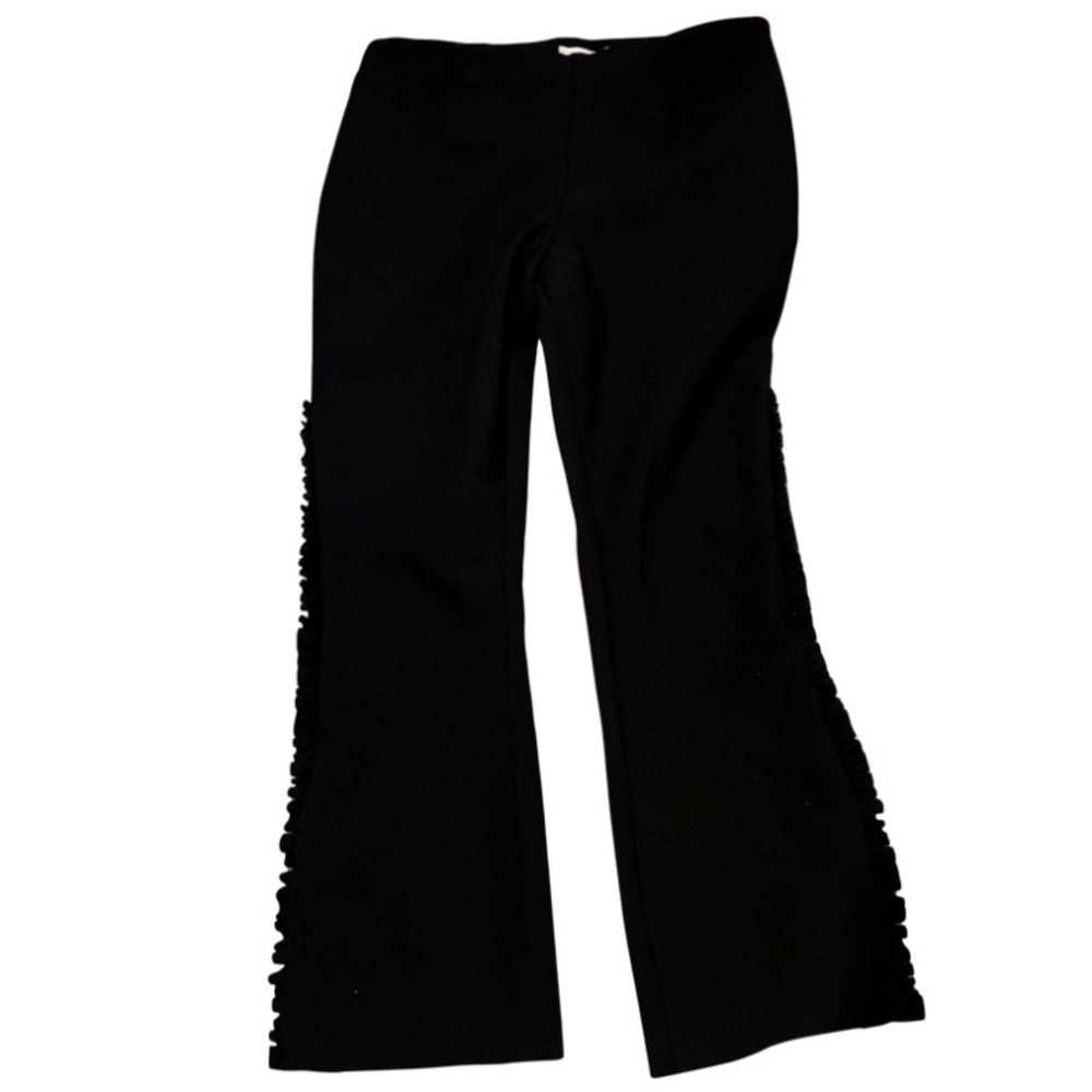 cinq a sept Black Trousers with Clean Waistband